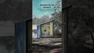 Tiny houses last and withstand even the toughest weather conditions! Autonomous WorkPod