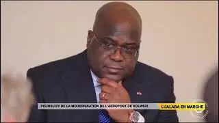 LA GOUVERNEURE FIFI MASUKA CONSTRUIT LE PAVILLON PRESIDENTIEL  À L'AÉROPORT INTERNATIONAL DE KOLWEZI