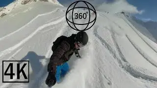 Val Thorens Off-Piste | 360&deg; 4K Video | VR Video