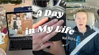 day in my life vlog 🤍 getting ready, gym time with baby girl, dealing with a hit and run & more