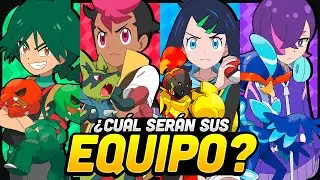 Le hice EQUIPOS POK&Eacute;MON COMPLETOS a los PROTAS de Pok&eacute;mon Horizontes⚡