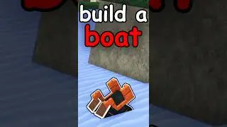 Строим лучшую лодку в игре Build A Boat #roblox #shorts #robloxmemes
