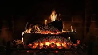 Relaxing Fireplace Sounds | Cozy Fire Ambience for Sleep, Focus & Stress Relief | 4K