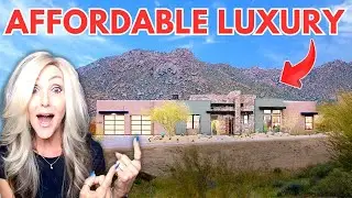 Touring HUGE New Construction Homes Near Phoenix AZ &ndash; Jaw-Dropping Views!