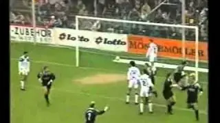 Regionalliga West 1994/95: Arminia Bielefeld - 1. FC Bocholt 1:1 (1:1)