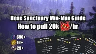 BDO | Hexe Sanctuary Rotation & Min-Max guide