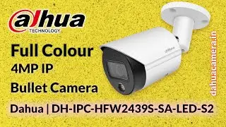Dahua DH-IPC-HFW2439SP-SA-LED-S2 Full Colour 4Megapixel Network Bullet Camera