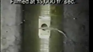 Gun Test on A Natural Gas Tank
