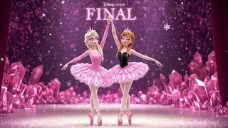 😭🩰FINAL BALLET? Elsa vs Anna Duel Ballet Forever 🌸 WHO WILL WIN?🪙