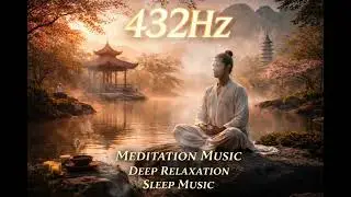 432Hz Tai Chi & Gregorian Meditation &ndash; Xiao Flute Healing Frequencies for Sleep & Peace