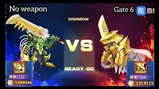 Quick Battle : Titamon (No weapon) Vs Durandamon Gate 6 - Digital Master (Digimon)