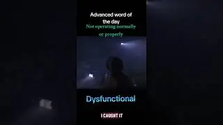 Advanced Words Series :Dysfunctional #britishenglish #englishvocab #learnenglish #vocab #englishword