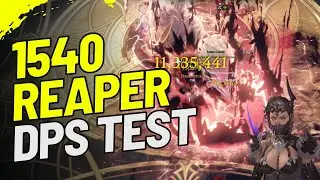 1540 Hunger Reaper (cheapo) 1 Minute DPS Test | Lost Ark