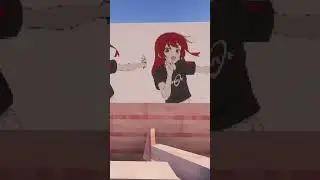 Kita Ikuyo doodle song dance in Minecraft (animation by @11922960_ze)