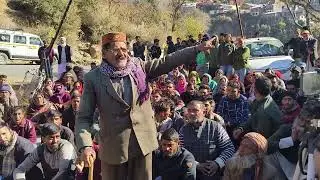 Listen why people of sarthal protest for water distribution whole population on road but unfortunate