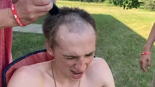 SHAVING MY HEAD FOR BASIC TRAINING!!!