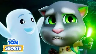 A Spooky New Friend 👻😳 Talking Tom Shorts