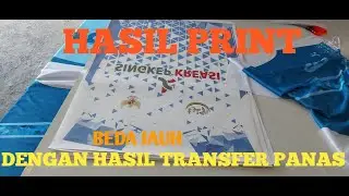 MENGENAL SEDIKIT PERBEDAAN CETAK SUBLIM XP600 / BEDA WARNA PRINT DAN PRESNYA  -BEGINI PENJELASANNYA