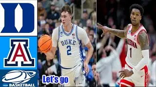Duke Vs Arizona  Full Game 2ND-QTR  | College Basketball 2025 | Ncaa basketball 2026