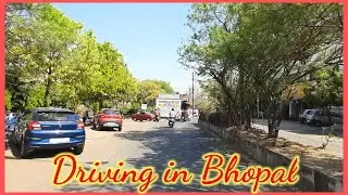 Bhopal: Driving from Bavdiyan Kalan to Arera Colony HDFC Bank #enjoyindia