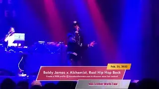 BOLDY JAMES (Griselda) x ALCHEMIST (Super Producer) Real Hip Hop @ NBA Leather Tour (Action Bronson)