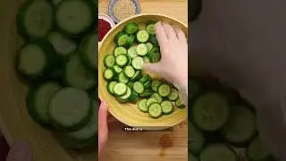 Best BBQ Side Dish - Korean cucumber salad
