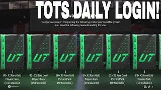 I Saved My TOTS Daily Login Rewards & Got This! FC 24 Ultimate Team!