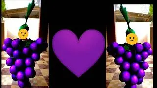 GRAPES DRESS making video for Fancy Dress Competition.