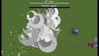 OP test vs Mayhem maker [Minecraft Mob Battle]