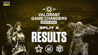 VCT 2025: Game Changers South Asia - Split 2 results