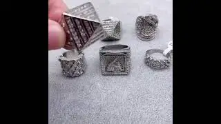 Classic Heavy Silver Rings