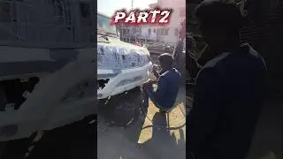 Bolero front bumper painting my workshop | Bolero painting repair | #automobile #dentpaint