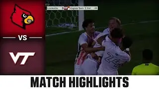 Louisville vs. Virginia Tech Match Highlights | 2025 ACC Men's Soccer
