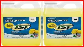 Great product -  Camco TST Lemon Scent RV Grey Water Odor Control, Stops Sink Trap Odors, For Use In