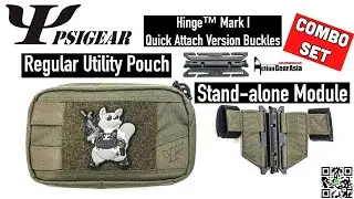 [PSI Gear] Combo set Regular Utility Pouch กับการใช้งานที่ปรับแต่งได้