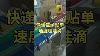 Fully automatic flat labeler, express labeling machine, commercial use, high-speed self-adhesive lab