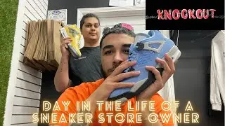 DAY IN THE LIFE OF A SNEAKER STORE OWNER!!!