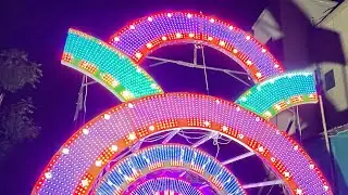 Ganpati Light decrocation pune #lightdecoration