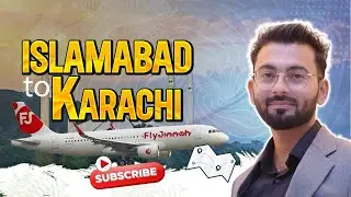 Islamabad to Karachi Travel Vlog | Fly Jinnah Flight Night Experience 2025