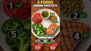 5 Foods That Shrink Your Prostate Naturally - Eat These Daily  #prostatehealth