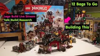 Lego Ninjago Live Stream | Building Ninjago The Old Town | Lego Talk Research & Build