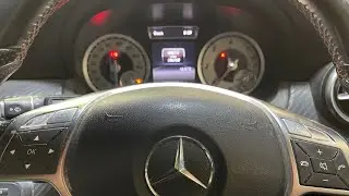 Mercedes A Class TPMS Warning Light Reset W176 2014 Tyre Pressure Warning Light