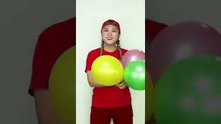 풍선을 터트리면??ㅋㅋㅋ TIKTOK Funny Color Balloon Challenge #shorts
