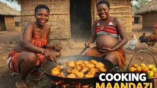 Morning Routine of the Cowives in African Traditional home//Preparing Authentic African Breakfast 😋😋