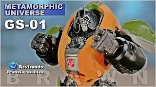 GS-01 Brawn Cybertronian version Oversized SS-80 Transformers movie Bumblebee