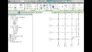 Создание сетки осей (самый простой коттедж): Revit #2