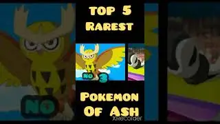 Top 5 Ash Rarest Pokemon! 😳 | Special Pokemon ⚡