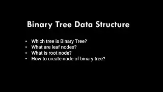 Binary Tree Data Structure