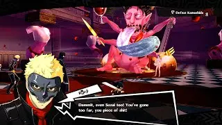 Persona 5 Royal (4K) - Gameplay Part 16 - 1st Castle Boss Battle