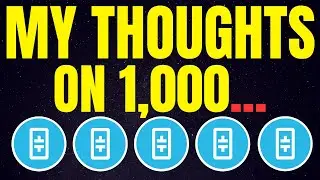 Theta: My Thoughts on 1,000... And My Perspective on the THETA Price